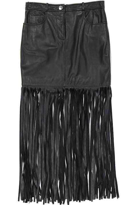 Boutique Moschino Clothing for Women Boutique Moschino Boutique Leather Skirt