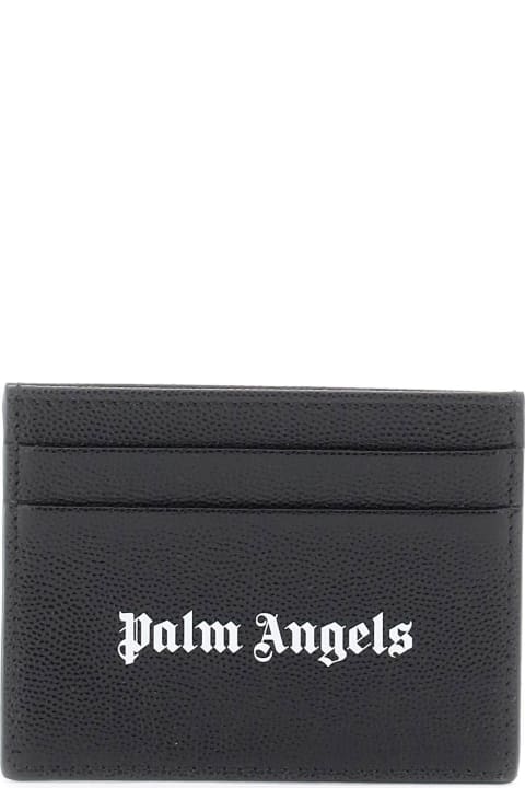 Wallets for Men Palm Angels Logo Cardholder