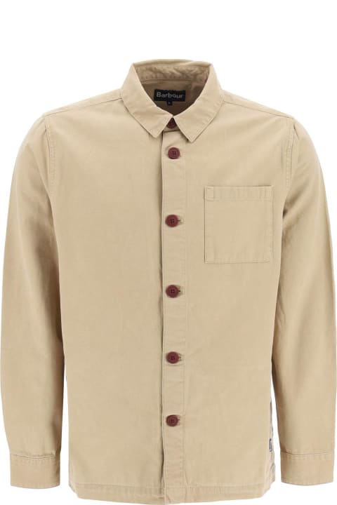 Barbour for Men Barbour Washed Overshirt Jacket