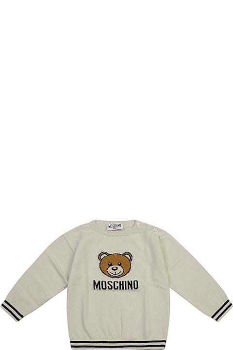 Moschino for Kids Moschino Teddy Bear Crewneck Jumper