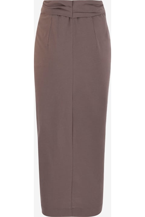 Dries Van Noten Skirts for Women Dries Van Noten Long Cotton Skirt