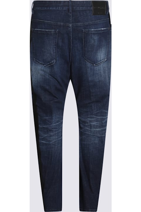 Dsquared2 Jeans for Men Dsquared2 Blue Cotton Jeans