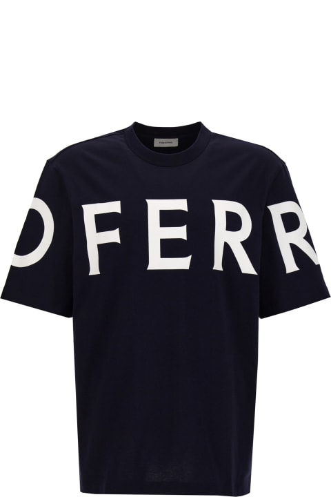 メンズ Ferragamoのトップス Ferragamo Logo T-shirt