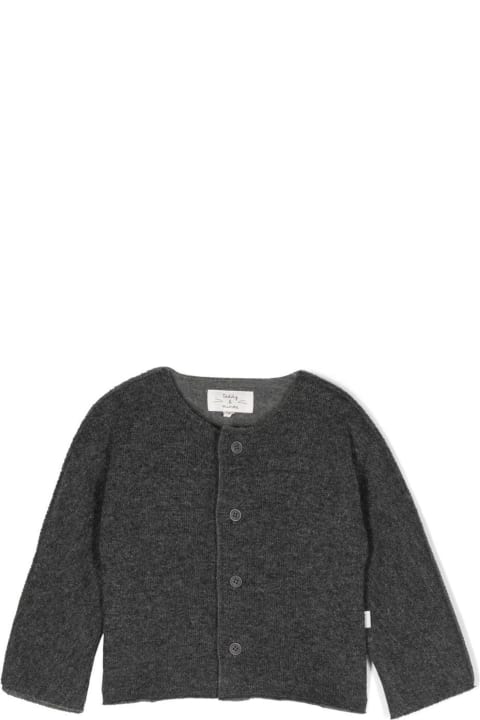 Teddy & Minou Sweaters & Sweatshirts for Baby Girls Teddy & Minou Teddy&minou Sweaters Grey