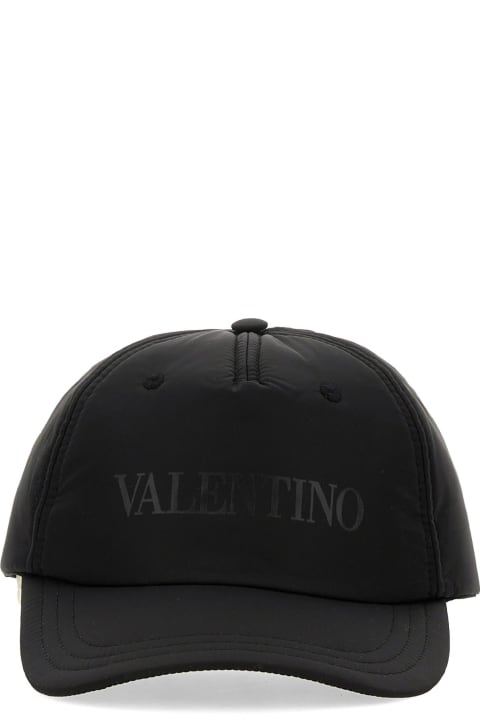 Hats for Men Valentino Garavani Hat With Logo