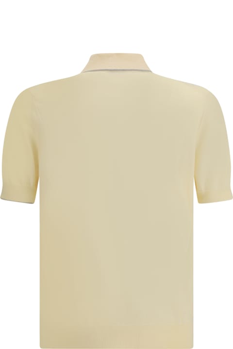 Sweaters for Men Brunello Cucinelli Knit Polo Shirt