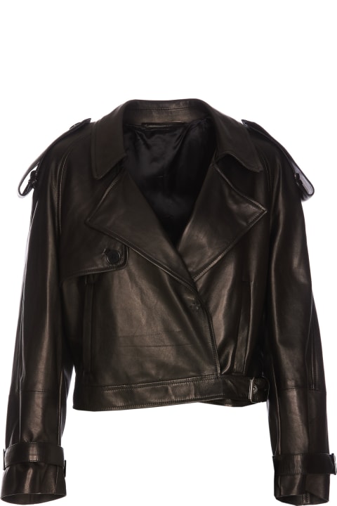 Salvatore Santoro Coats & Jackets for Women Salvatore Santoro Leather Jacket