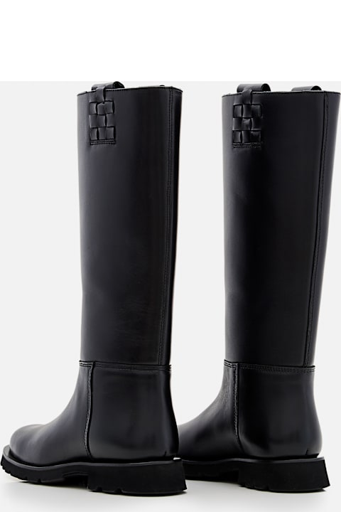 Hereu أحذية برقبة لـ السيدات Hereu Anella High Leather Boot