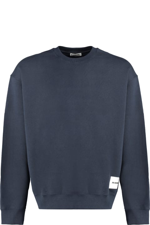 Jil Sander Fleeces & Tracksuits for Men Jil Sander Cotton Crew-neck Sweatshirt