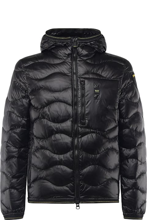 Blauer Clothing for Men Blauer Wave Quilted Down Jacket Blauer