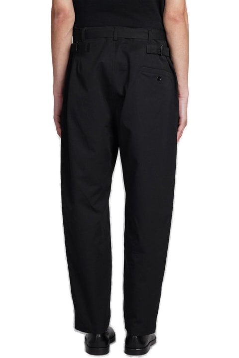 Lemaire Pants for Men Lemaire Strap-detailed Cropped Trousers