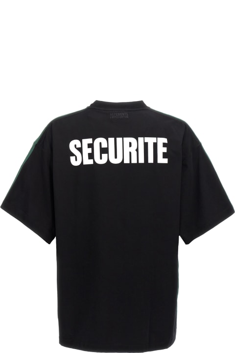 Clothing for Women VETEMENTS 'polizei/securite' T-shirt