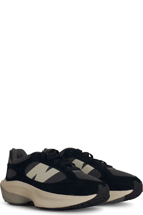 New Balance for Men New Balance 'wrpd' Running Sneakers In Black Leather Blend
