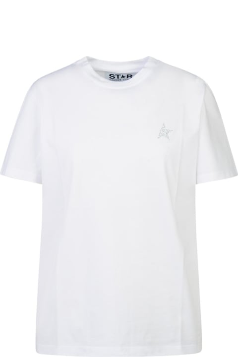 Fashion for Women Golden Goose Star White Cotton T-shirt