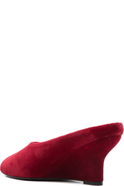 Totême Velvet Mules