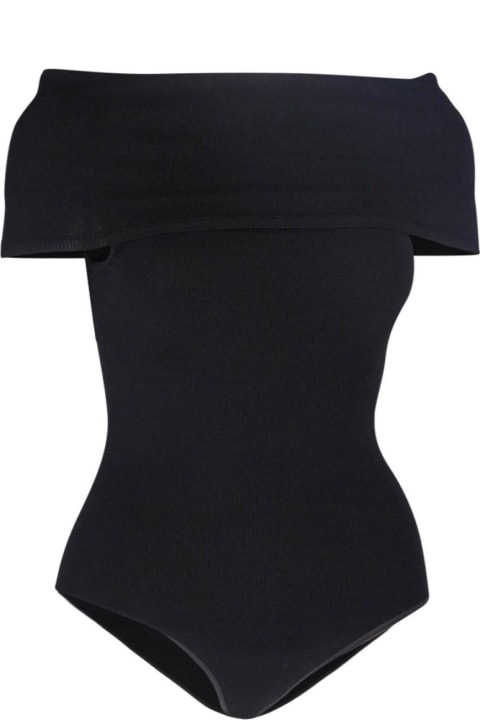 ウィメンズ Alaiaのランジェリー＆パジャマ Alaia Off-the Shoulder Bodysuit