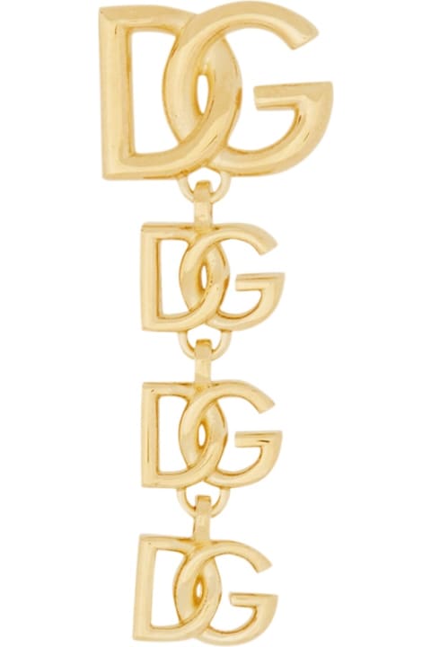 Dolce & Gabbana Earrings for Women Dolce & Gabbana Mono Long Earring