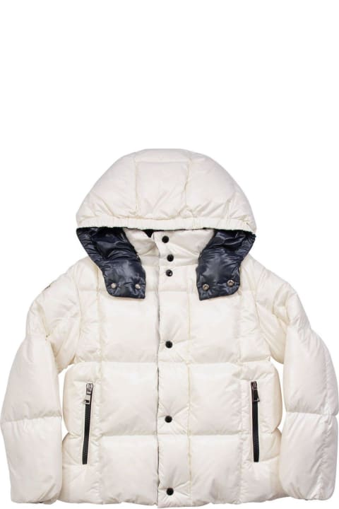Moncler for Boys Moncler Parana Buttoned Long-sleeved Jacket