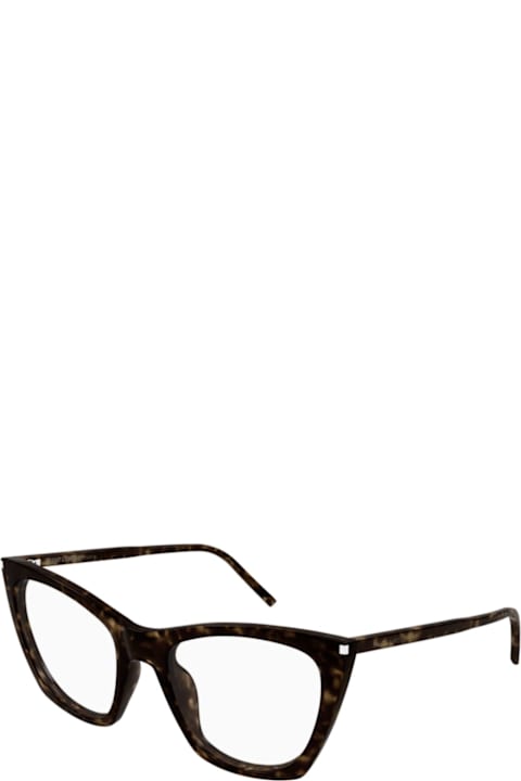 Homeware Saint Laurent Eyewear Sl 214 Kate Thin Opt002-havana-havana-transparent