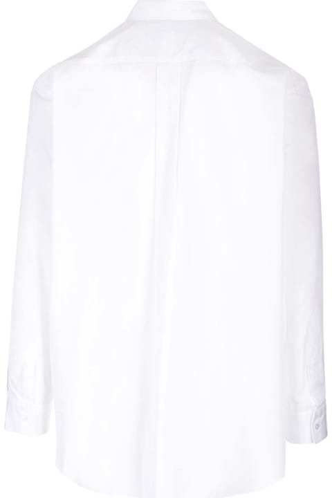 Comme des Garçons Shirt for Men Comme des Garçons Shirt White Poplin Shirt