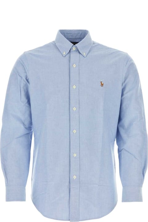 Fashion for Men Polo Ralph Lauren Light-blue Oxford Shirt