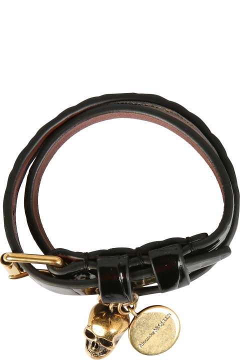 Alexander McQueen Jewelry for Men Alexander McQueen Leather Bracelet