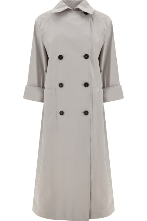Coats & Jackets for Women Brunello Cucinelli Long Trench Coat