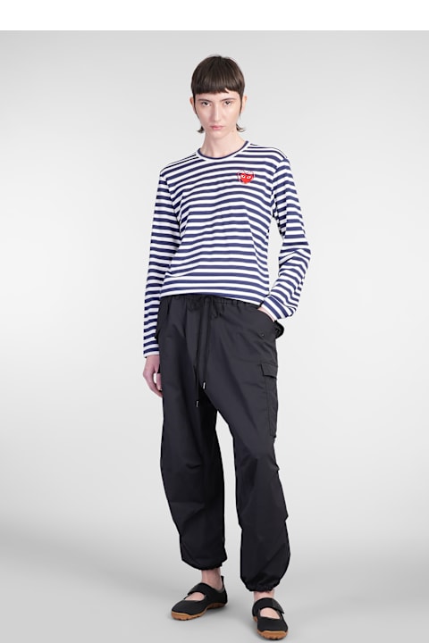 Comme des Garçons Play for Women Comme des Garçons Play T-shirt In Blue Cotton