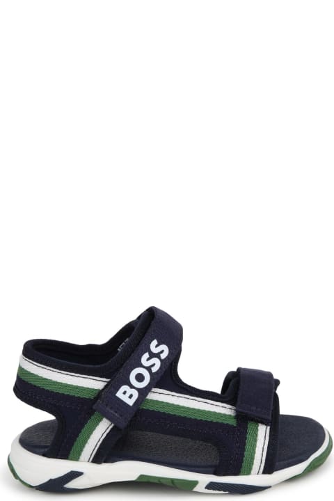 Hugo Boss Shoes for Boys Hugo Boss Sandali Con Stampa