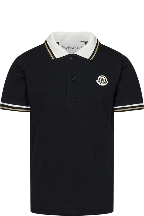 Moncler T-Shirts & Polo Shirts for Boys Moncler Polo Shirt
