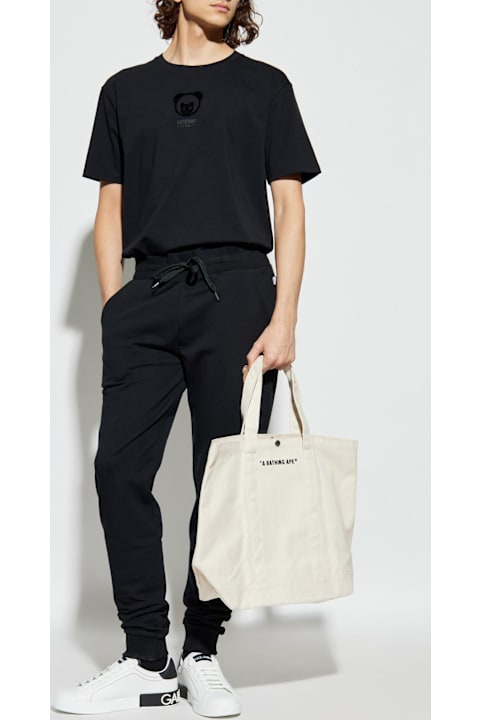 インテリア Moschino Moschino T-shirt With Embossed Logo