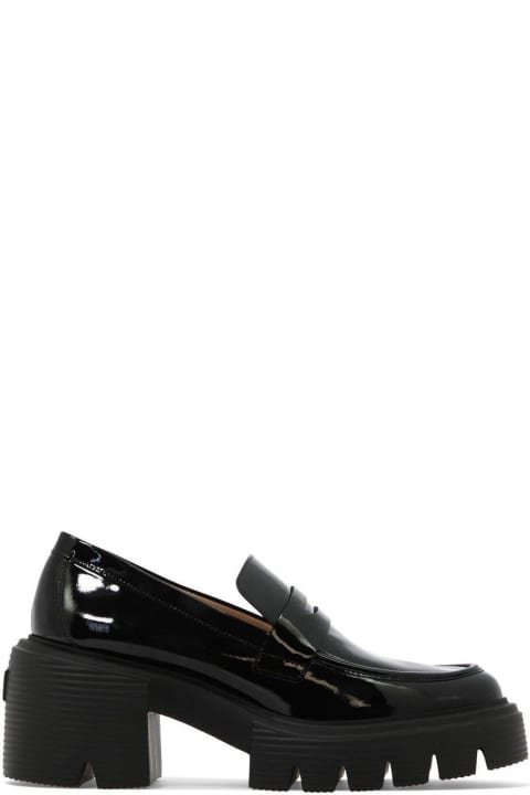 High-Heeled Shoes for Women Stuart Weitzman Soho Slip-on Loafers