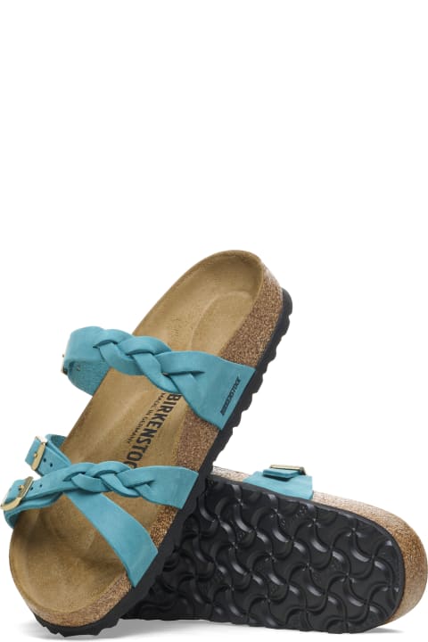 Birkenstock Shoes for Women Birkenstock Franca Braided Biscay Bay
