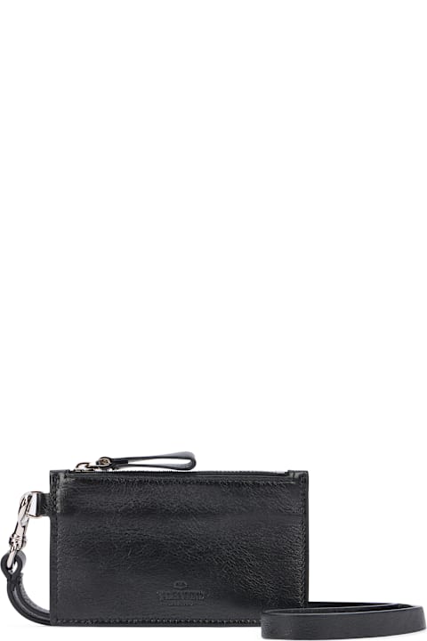 Homeware Valentino Garavani Leather Card Holder