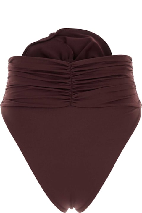 Homeware Magda Butrym Grape Stretch Nylon Bikini Bottom