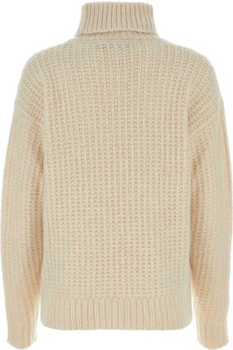 Gucci Clothing for Women Gucci Sand Cashmere Blend Sweater