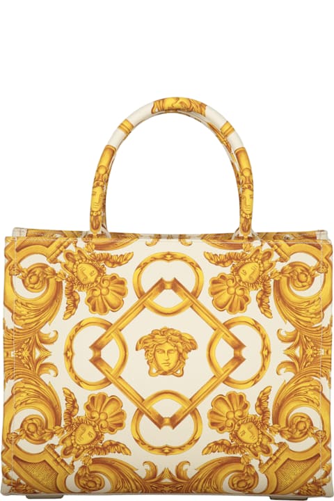 Sale for Women Versace Canvas Tote Bag