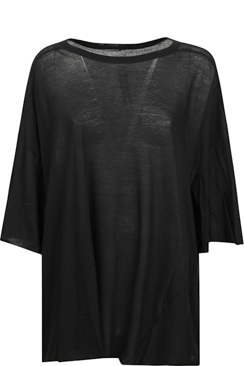 Rick Owens Topwear for Women Rick Owens Tommy Drop Shoulder T-shirt