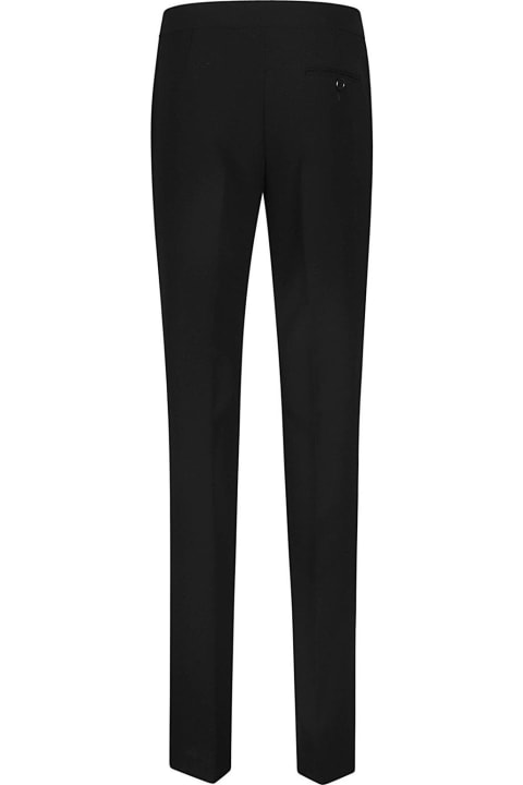 Pants & Shorts for Women Moschino Press-creased Straight-leg Tailored Trousers