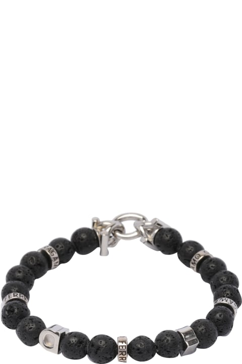 Ferragamo Jewelry for Men Ferragamo Beads Bracelet