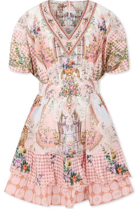 Camilla for Women Camilla Pink Dress For Girl With Floral Print