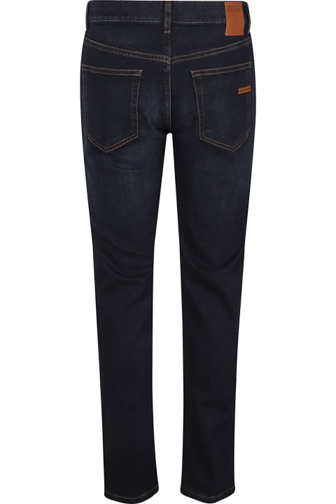 Zegna Jeans for Men Zegna City Button Fitted Jeans