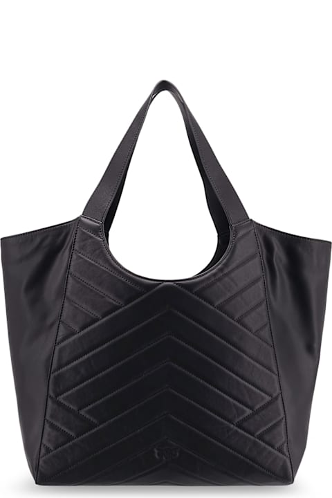 Pinko لـ Women Pinko Quilted Leather Shoulder Bag