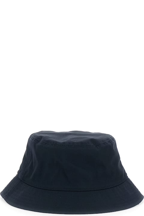 Stone Island Junior Accessories & Gifts for Boys Stone Island Junior Blue Bucket Hat With Logo Patch On The Front In Cotton Boy