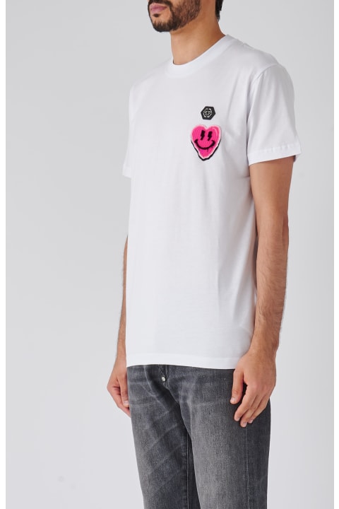 Fashion for Men Philipp Plein T-shirt Round Neck Ss Smile T-shirt