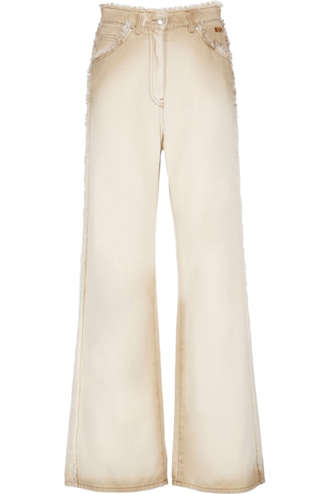 Pants & Shorts for Women MSGM Cotton Pants