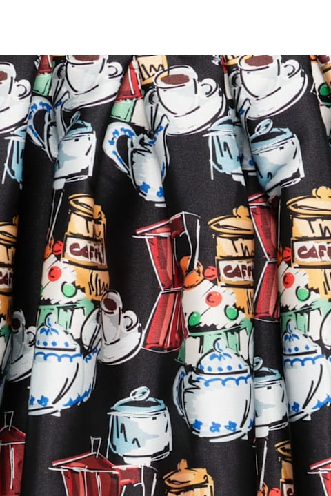 Alessandro Enriquez for Men Alessandro Enriquez Printed Midi Skirt