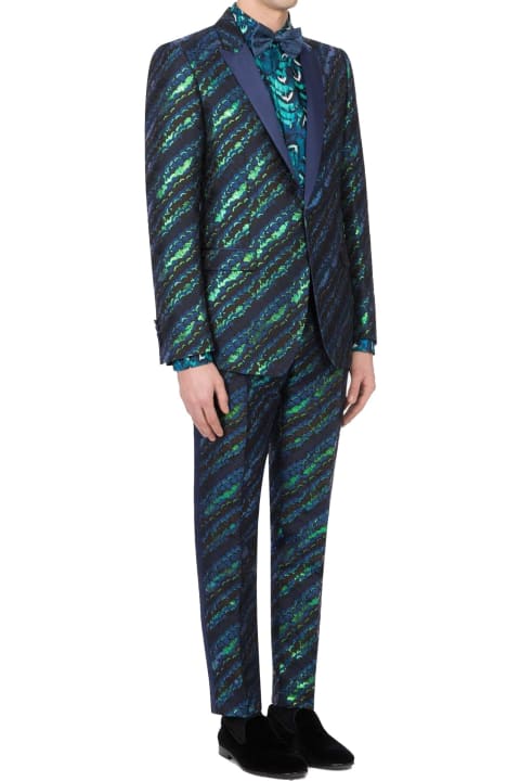 Dolce & Gabbana Suits for Men Dolce & Gabbana Tailored Tuxedo Suit