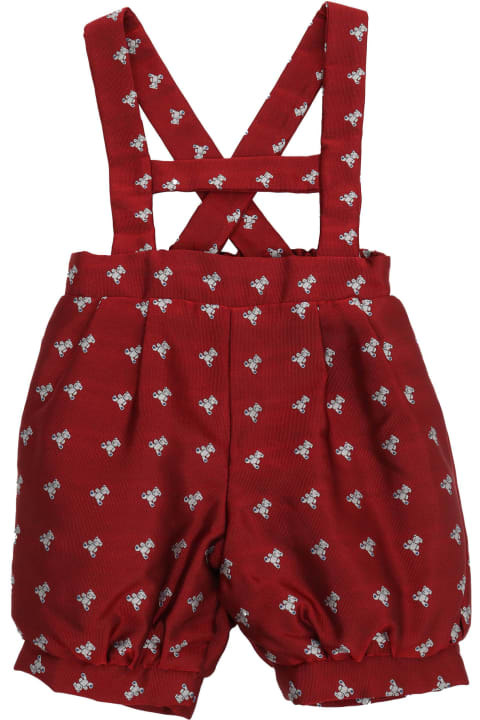 La stupenderia أطقم وبودي سوت لـ رُضع بنات La stupenderia Tyrol Dungarees