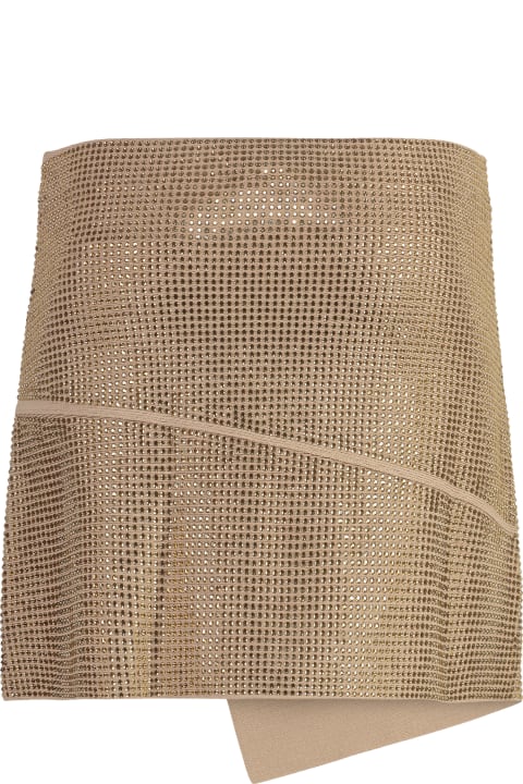 أدوات منزلية ANDREĀDAMO Asymmetric Miniskirt